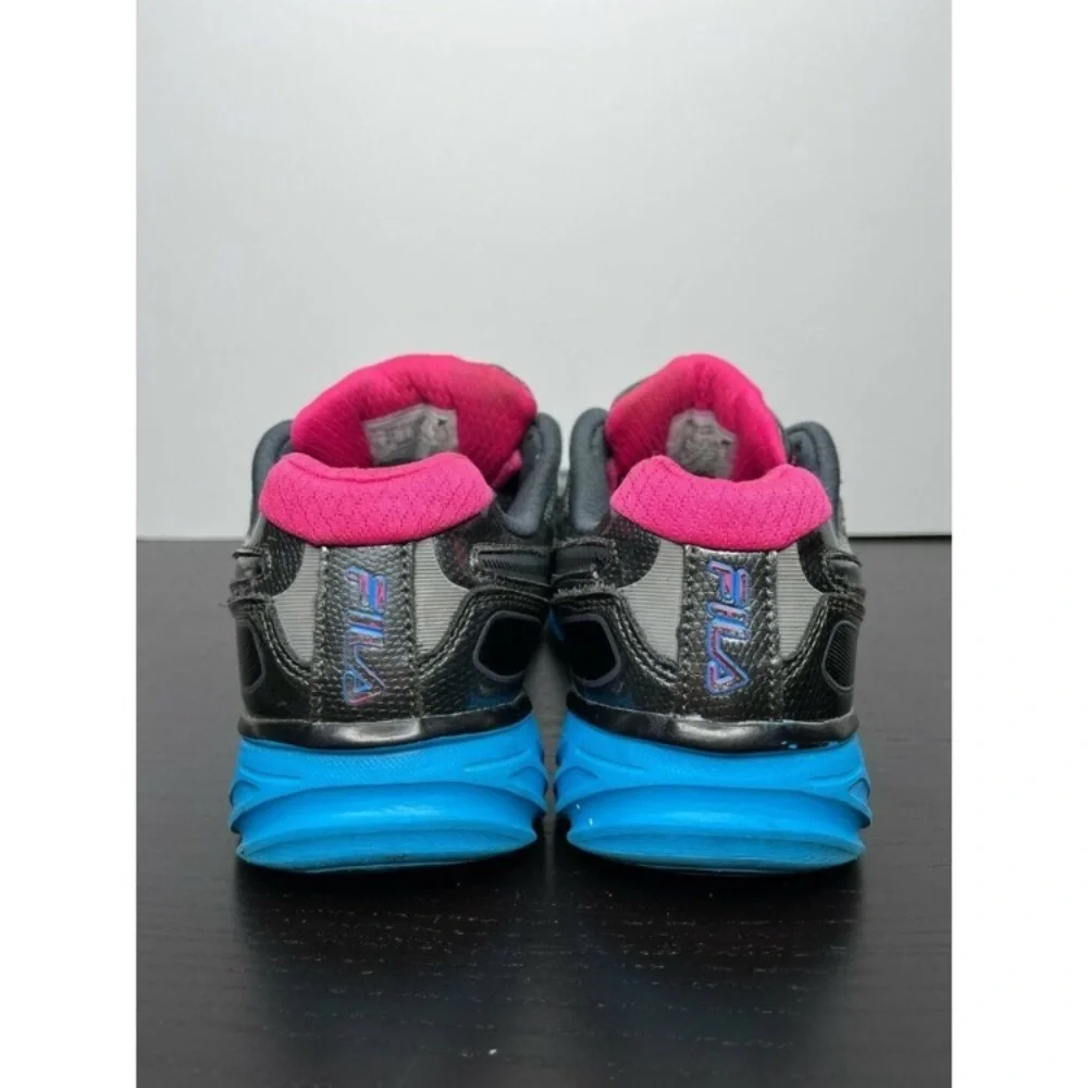 Fila RN 91175 Gray/Pink/Blue Running Training Shoes Size 9.5 —#072 - Picture 3 of 9